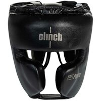 Шлем боксерский Clinch Punch 2.0 черно-бронзовый, L