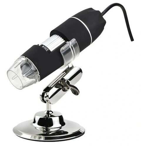 Портативный цифровой карманный USB микроскоп 1000X с подсветкой / детский микроскоп