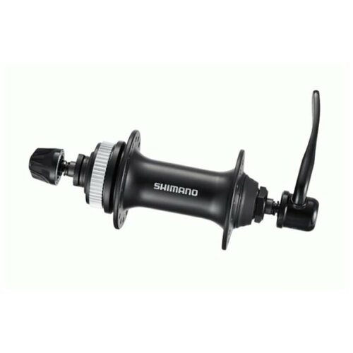 втулка передняя shimano hb rm35 36h c lock черная ehbrm35alp5 Втулка передняя Shimano RM66 36 отв QR черная EHBRM66ALP