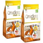 CROCKEX WELLNESS PUPPY MINI CHICKEN & RICE для щенков мелких пород с курицей и рисом (2 + 2 кг) - изображение