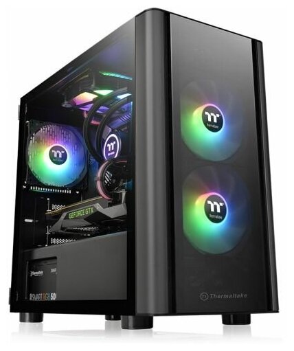 Корпус THERMALTAKE V150 TG (CA-1R1-00S1WN-00) Black