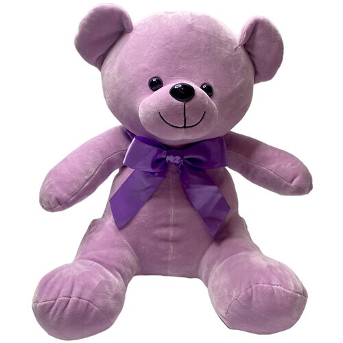 Мягкая игрушка медведь, медвежонок, мишка 38 см, сиреневый