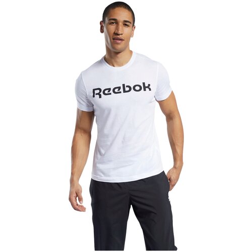 Футболка спортивная Reebok GS Linear Read Tee, размер S, белый