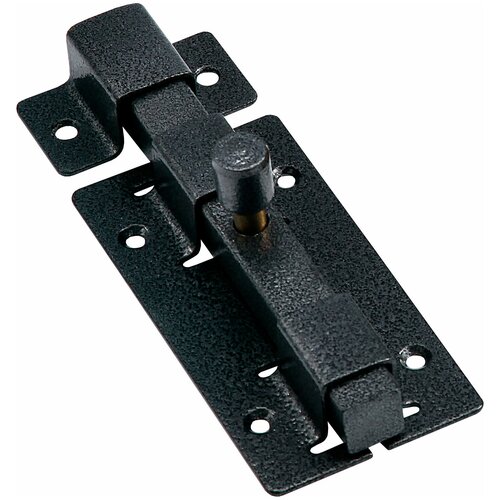 Задвижка дверная ЗД-06 медь (черный)