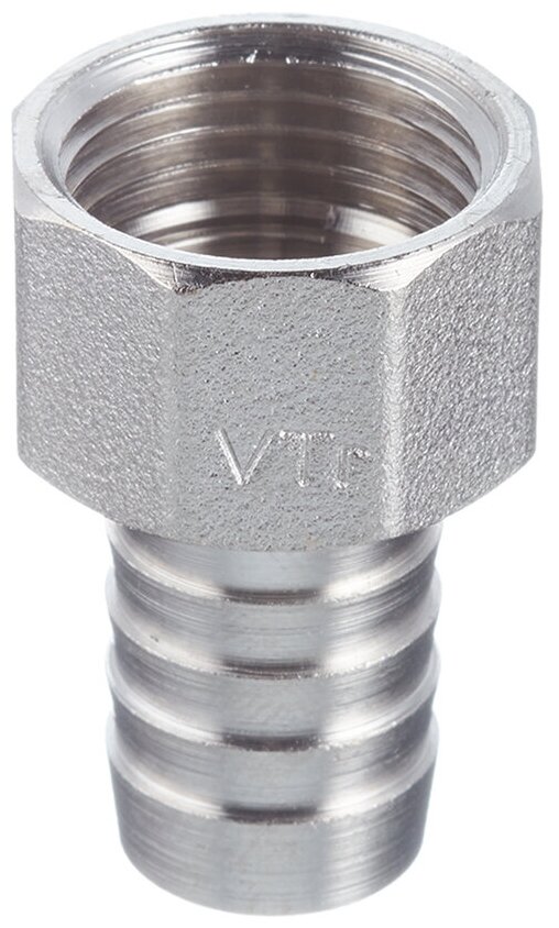 Штуцер (VTr.654. N.0416) для присоединения шланга 1/2 ВР(г) х 16 мм латунный