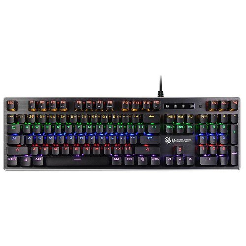 Клавиатура A4Tech Bloody B760 механическая проводная USB серый 381000₽