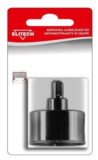 Коронка Elitech - фото №8