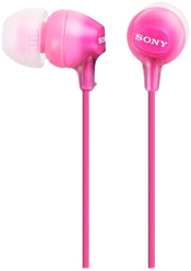 Наушники Sony MDR-EX15AP, mini jack 3.5 mm, розовый