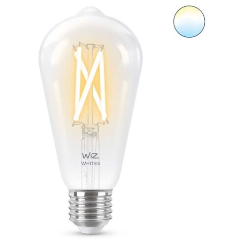 Лампа светодиодная WiZ Wi-Fi BLE60WST64E27927-65CL1PF/6