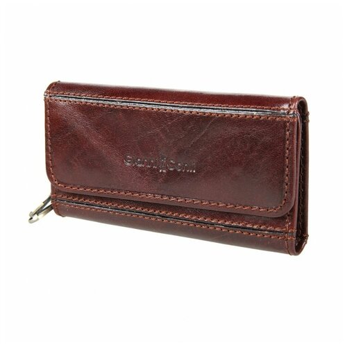 Ключница с шестью карабинами Gianni Conti 9409069 brown