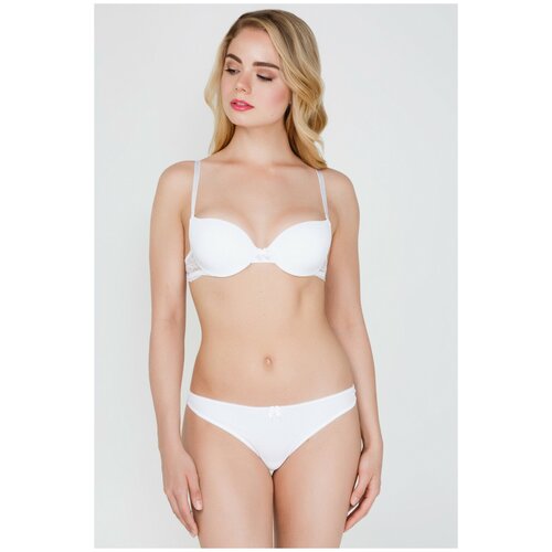 фото Бюстгальтер женский infinitylingerie белый, размер 70c infinity lingerie