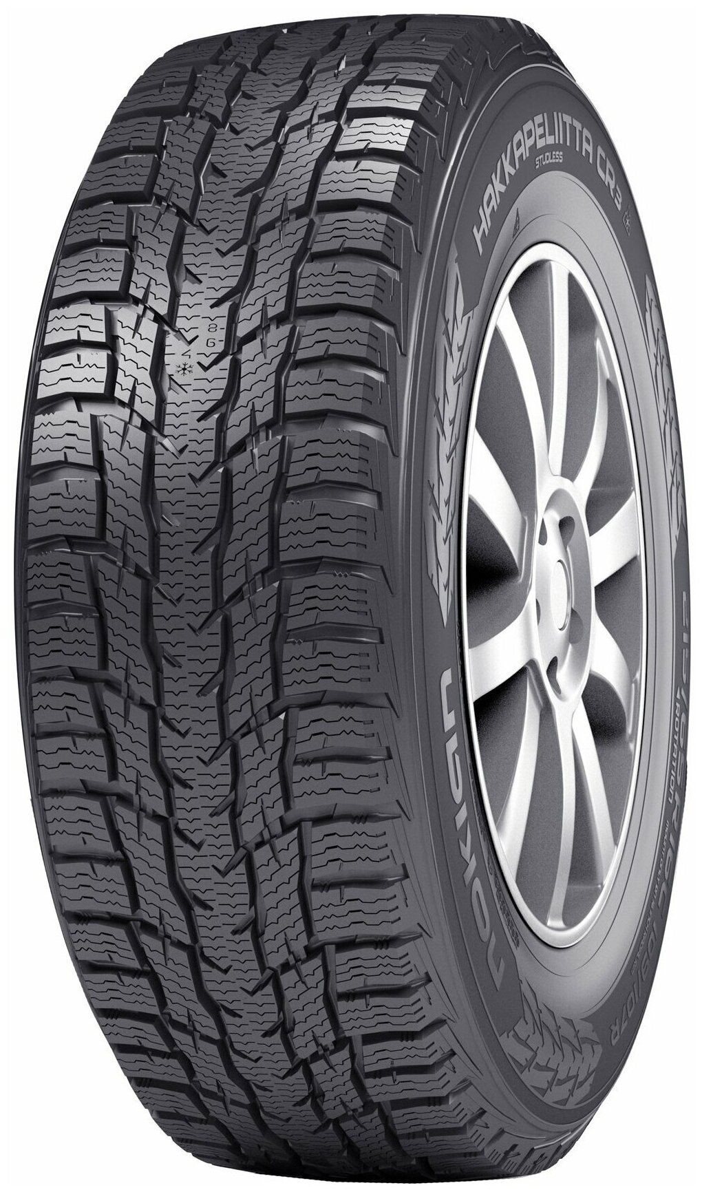 Зимние нешипованные шины Nokian Tyres Hakkapeliitta CR3 (205/65 R16C 107/105R)