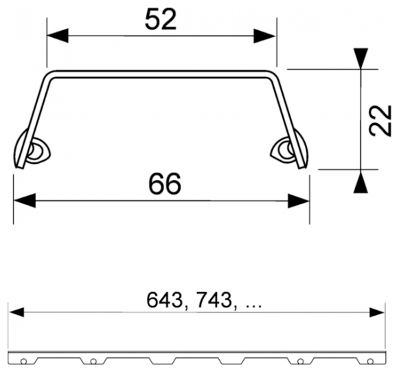 Решетка TECE TECEdrainline Steel II 601582 - фотография № 8