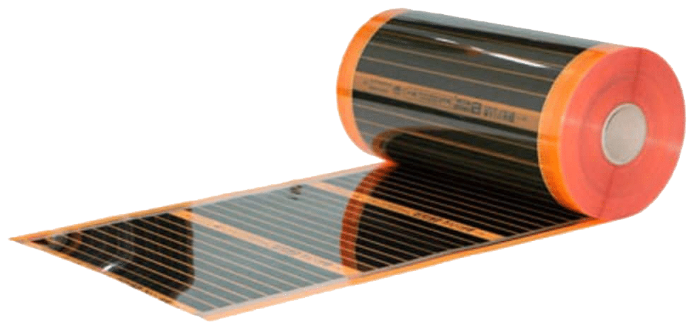 Саморегулирующийся теплый пол EASTEC Energy Save PTC 30% orange ширина100 см. длина 9 м.