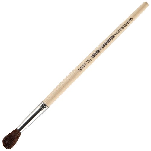 Кисть Пони, круглая, №7, дерево НИЛ - 1 шт.