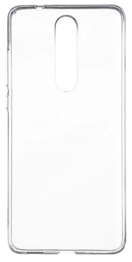 Чехол силиконовый для Nokia 5.1 Plus/X5, прозрачный