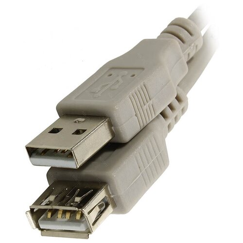 Удлинитель USB 2.0 A -> A 5bites UC5011-010C удлинитель atcom usb мама usb мама 1 8м белый