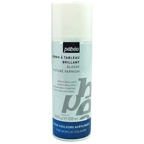 PEBEO Лак акриловый аэрозоль 200 мл 520230 глянцевый 3110₽