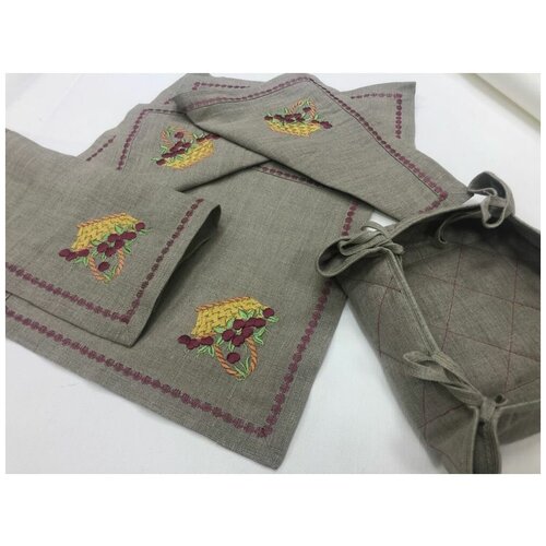 Комплект салфеток сувенирный 4-шт Комплект сувенирный