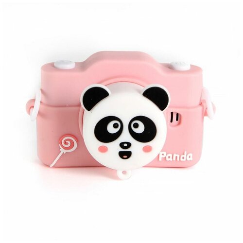 Портативная цифровая детская фотокамера TEKCAM T200 панда розовый 149000₽