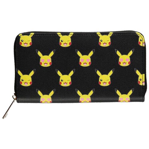 Кошелек Difuzed, фактура зернистая, черный pokemon french pv pikachu anime pokemon card gx ex vmax charizard mewtwo game battle collection pokemon card toy model