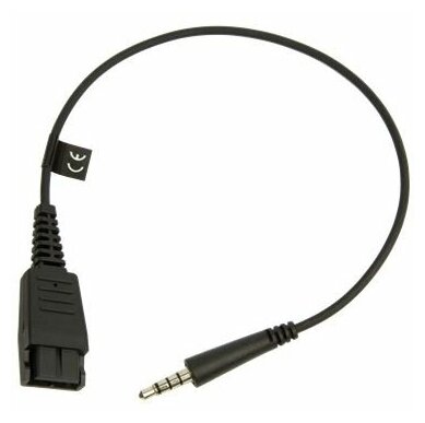 Шнур питания Jabra LINK STRAIGHT JACK для подключения QD-гарнитуры к Speak 410/510