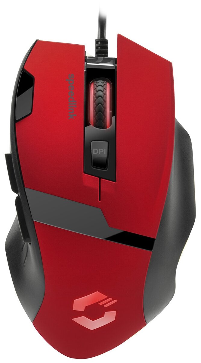 PC Мышь проводная Speedlink Vades Gaming Mouse black-red SL-680014-BKRD