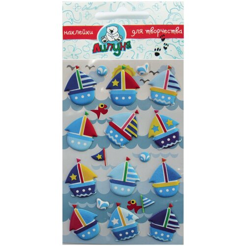 SEPS005Мягкие воздушные наклейки кораблики