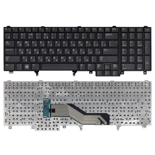 Клавиатура для ноутбука Dell Latitude E6520 E6530 E6540 черная клавиатура для asus 9z n6vsu 00r mp 10a73su 6886 nsk ugc0r