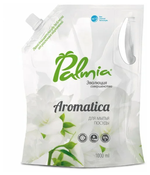 Palmia Средство для мытья посуды Aromatica сменный блок, 1 л