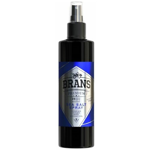 Brans Premium Sea Salt Spray - Спрей для укладки волос Морская соль 250 мл brans premium спрей для укладки волос sea salt spray 100 мл