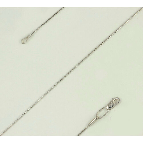 Цепь Бронницкий Ювелир Змейка, серебро, 925 проба, длина 55 см, средний вес 3.35 г