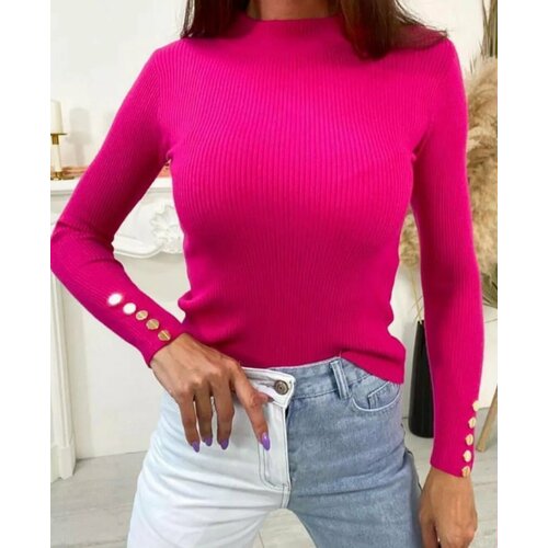 фото Водолазка, размер onesize, фуксия, розовый madi shop