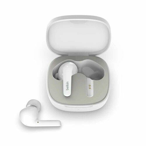Наушники Belkin Soundform Flow Noise Cancelling Earbuds белый 6438₽