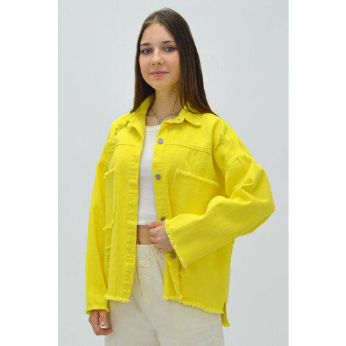 Джинсовая куртка Tango Plus, размер L, горчичный, желтый джинсовая куртка tango plus размер l желтый