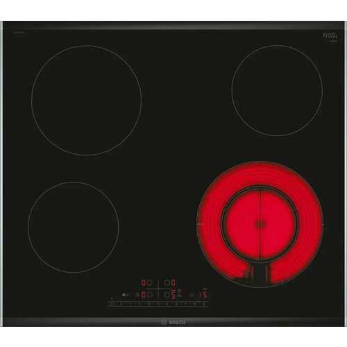 Электрическая варочная панель Bosch PKF675FP2E Hi-Light независимая черный 4296200₽