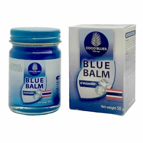 Тайский синий бальзам охлаждающий Coco Blues 50г 496₽