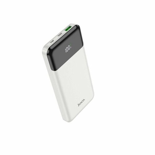 Аккумулятор внешний HOCO J102 10000mAh LED дисплей 20A белый 1626₽