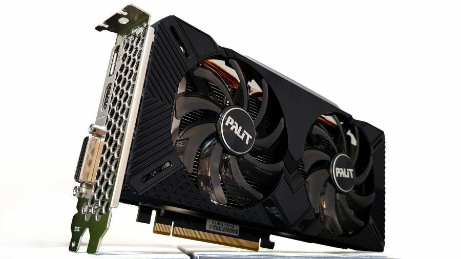 Palit Видеокарта GeForce GTX 1660 SUPER Palit GeForce GTX 1660 SUPER GamingPro 6 ГБ (NE6166S018J9-1160A)