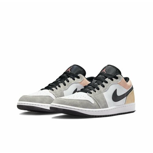 Кроссовки NIKE Air Jordan 1 Low, размер 44 EU / 28 cm, оранжевый, белый