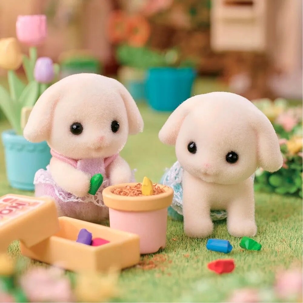 Sylvanian Families “Цветочные кролики-близнецы”