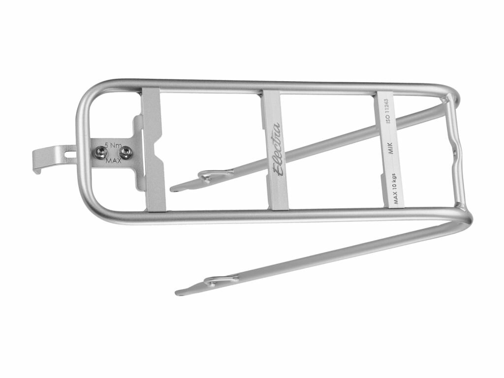 Багажник для велосипеда Electra MIK Silver передний алюминий для 26-28" до 10кг — фото 1
