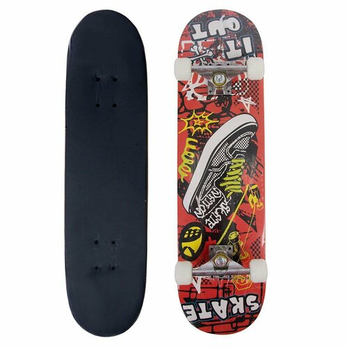 Детский скейтборд деревянный 78х20х10 см TONGDE 5609₽