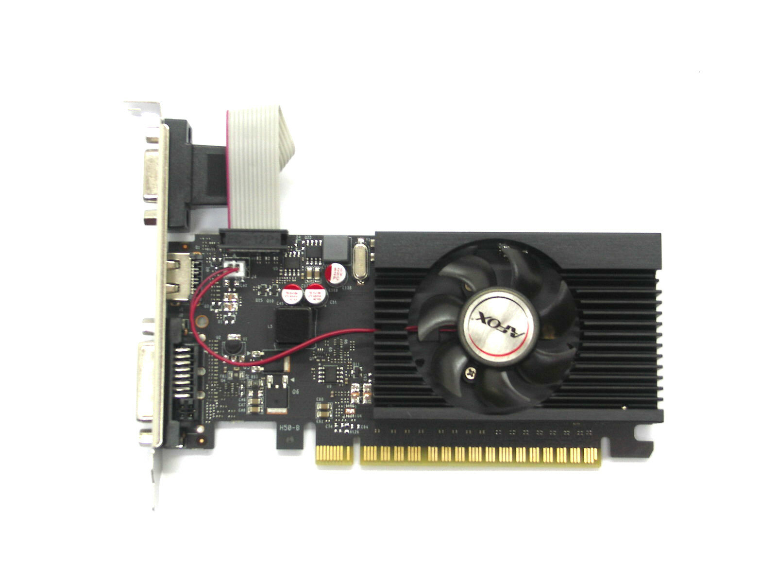 Видеокарта 1Gb Afox (AF710-1024D3L5-V3) (GF GT710 DDR3-64 PCI-E) (RTL)