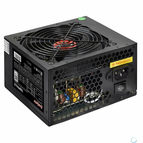 Exegate EX282048RUS-OEM Блок питания 700W Exegate 700PPH-LT-OEM 80 ATX black APFC 12cm 24p 44p 5SATA 3IDE 4600₽