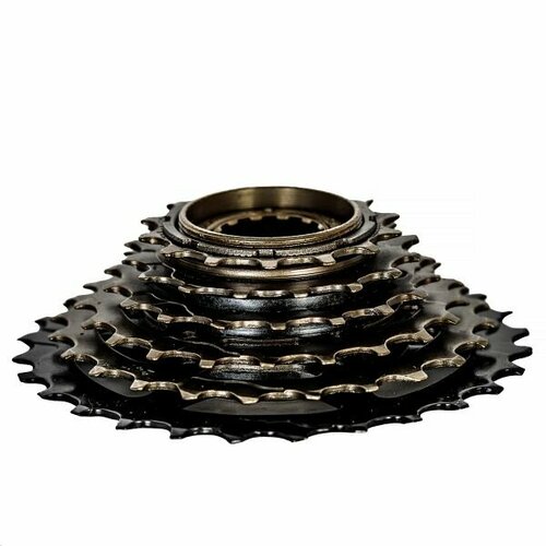 Трещотка KFW-664 6SP 14-16-18-21-24-28T 14-24T корич 660₽