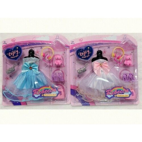 Набор Одежда и обувь для кукол 2 вида NO MARK Y24806009 439₽