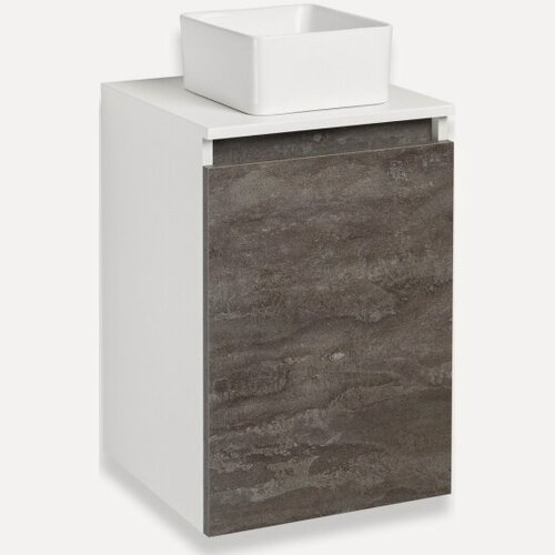 Изображение товара Тумба подвесная Runo Руно Бари 40 железный камень