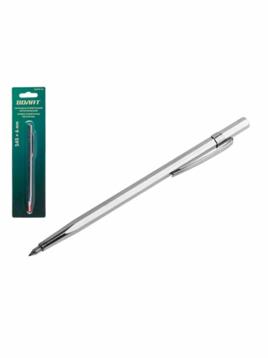 Карандаш разметочный 145 мм волат (11570-15), твердосплавный наконечник — фото 1