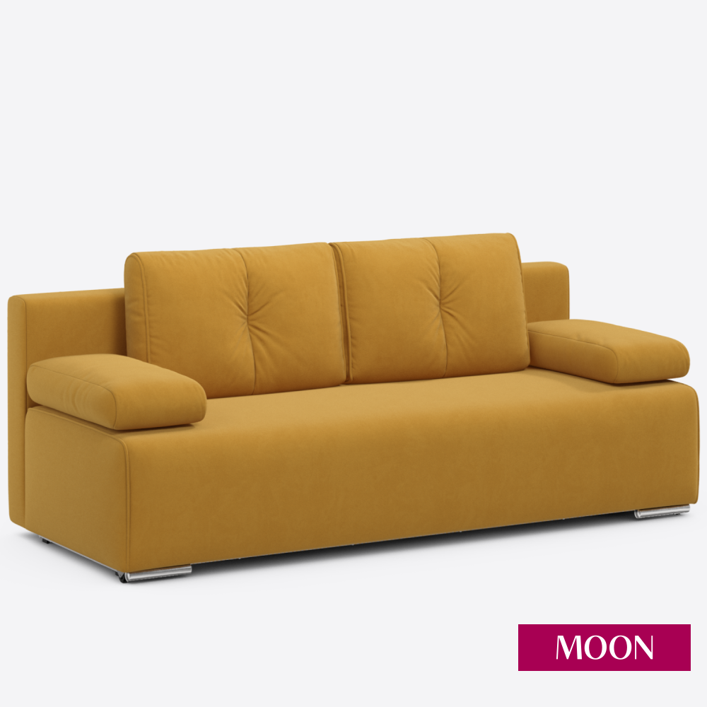 Диван-кровать прямой еврокнижка MOON FAMILY 043, 205х91х88 см . Эксклюзивная пена UniqFoam